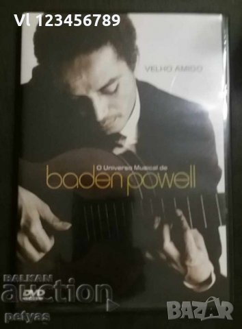 DVD- BADEN POWELL-VELHO AMIGO - Класическа китара dvd, снимка 1 - DVD филми - 27705776