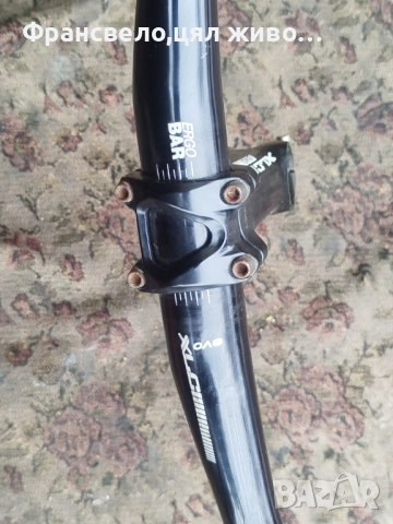 Кормило 31.8 с лапа за стержен 28.6 за велосипед колело , снимка 2 - Части за велосипеди - 52989514