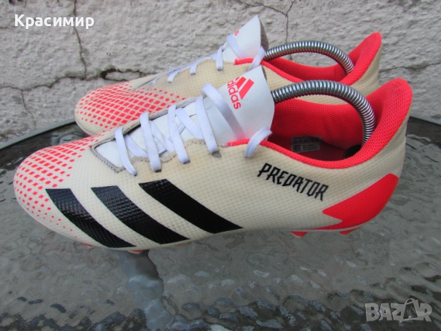 Мъжки футболни обувки Аdidas Predator 20.4 FxG, снимка 5 - Футбол - 51883591