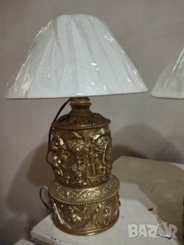 Две барокови настолни лампи, снимка 2 - Настолни лампи - 43549387