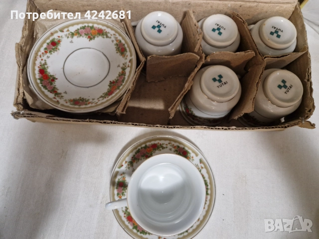 Комплект нови чашки за кафе, снимка 2 - Чаши - 52031823