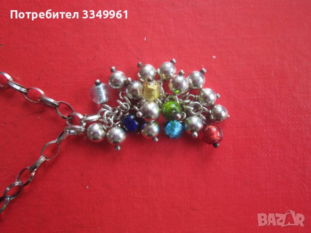 Уникално дизайнерско сребърно колие с камъни , снимка 11 - Колиета, медальони, синджири - 36622296