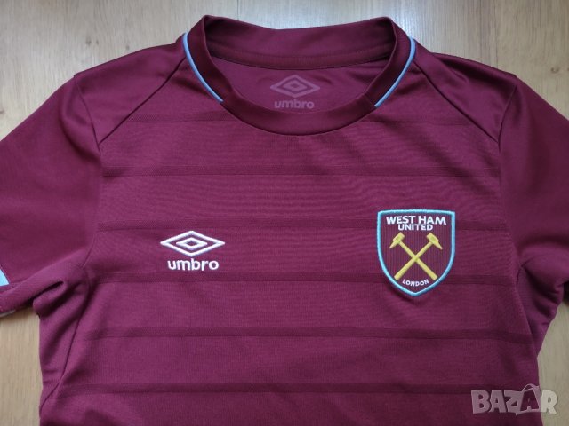West Ham United / Umbro / детска футболна тениска , снимка 2 - Детски тениски и потници - 40623298