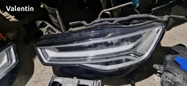 Оригинални Full Led фарове Audi A6 C7, снимка 4 - Части - 49293409