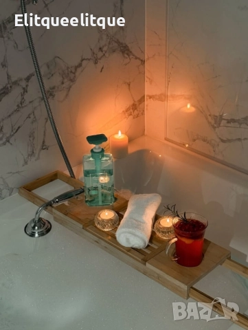 Бамбукова масичка за вана – съвършенство за вашата релаксация