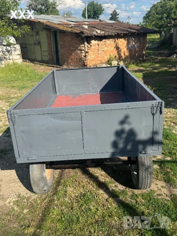 Ремарке за малък трактор 2т, снимка 3 - Селскостопанска техника - 50497893