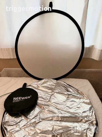 Neewer 5 в 1 мултифункционален фотографски рефлектор /дифузер 80 см с калъф