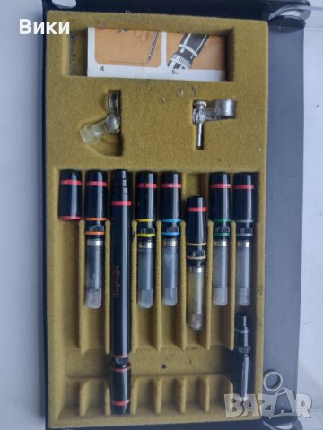 Рапидограф ROTRING, снимка 2 - Ученически пособия, канцеларски материали - 36919027
