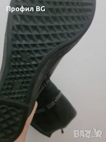 Дамски ботуши на платформа естествена кожа, снимка 4 - Дамски ботуши - 50056523