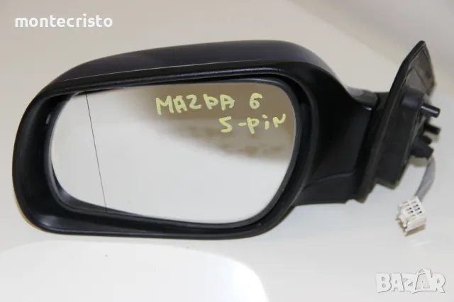 Ляво електрическо огледало Mazda 6 (2002-2008г.) 5 пина / Мазда 6 / 🔵Цвят: Тъмно син, снимка 2 - Части - 48036581