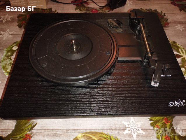 Грамофон pulsar wooden turntable 