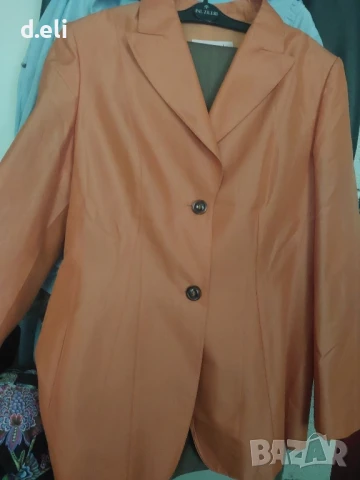 LAUREL (ESCADA) Size M Страхотно ново сако от Коприна и Памук, снимка 3 - Сака - 50241609