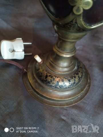 стара настолна лампа, снимка 2 - Настолни лампи - 33341680