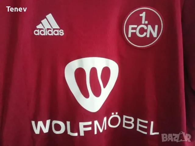 1. FC Nürnberg Adidas оригинална футболна тениска фланелка Нюрнберг , снимка 5 - Тениски - 50368624