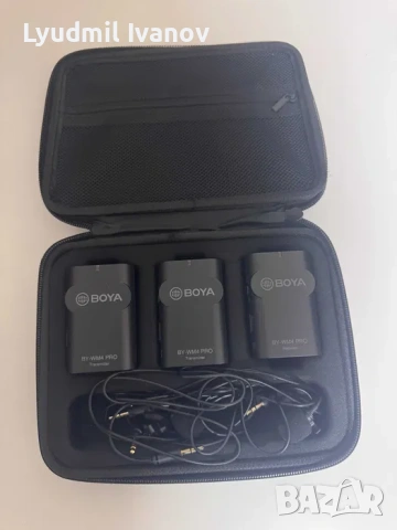 Безжичен микрофон с брошка Boya BY-WM4 Pro k2, снимка 4 - Друга електроника - 53333029