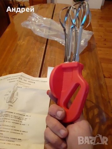 Стар ръчен миксер #4, снимка 6 - Антикварни и старинни предмети - 27953331