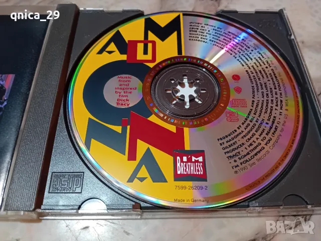 Madonna - I'm Breathless, снимка 3 - CD дискове - 48981546