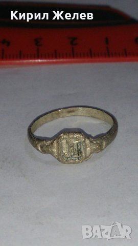 Старинен пръстен сачан ръчна изработка - 73411, снимка 1 - Пръстени - 29004154
