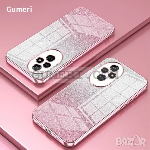Силиконов Гръб "Glitter" за Huawei Honor 200, снимка 5 - Калъфи, кейсове - 47601862