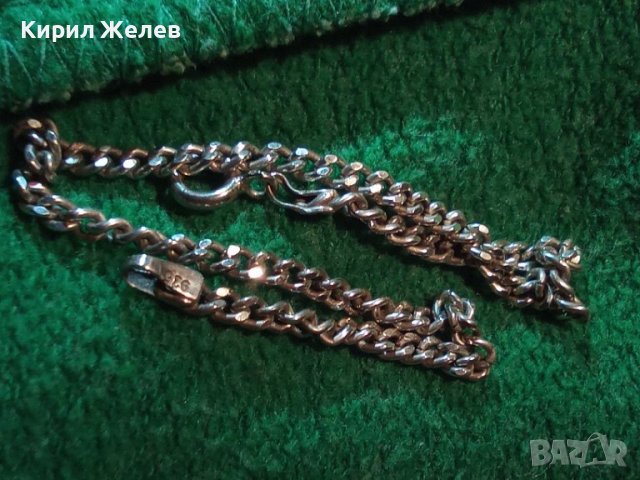 КРАСИВА СРЕБЪРНА ФЕШЪН АРТ ГРИВНА МАРКОВО СРЕБРО 925 ПРОБА МАЙСТОРСКА ИЗРАБОТКА 40159, снимка 2 - Гривни - 42787552