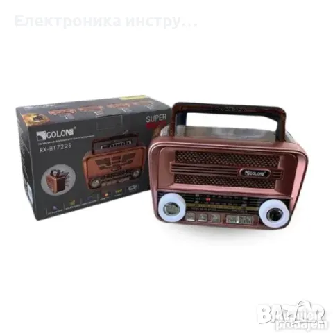 Уникално соларно радио Golon bt722