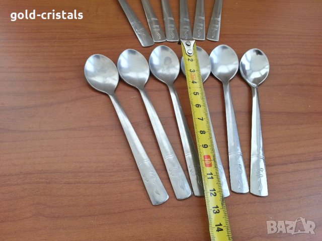 Лъжички за кафе Петко Денев, снимка 2 - Антикварни и старинни предмети - 33126673
