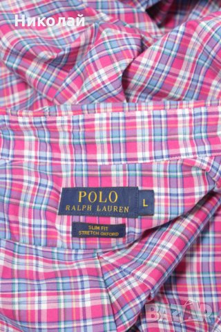 polo ralph lauren shirts mens л, снимка 3 - Ризи - 34734238