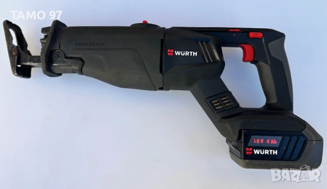 Wurth AFS 18 COMPACT - Безчетков акумулаторен саблен трион 18V M-Cube, снимка 2 - Други инструменти - 51801556
