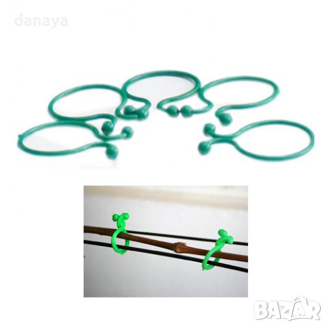 2075 Градински щипки за връзване на лозници и растения, 2 размера, снимка 3 - Градински инструменти - 43667919