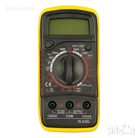 Комплект за запояване в кутия AIDA A-806+, поялник 60W, човки 900M-6 бр., мултиметър., снимка 4 - Друга електроника - 52245342