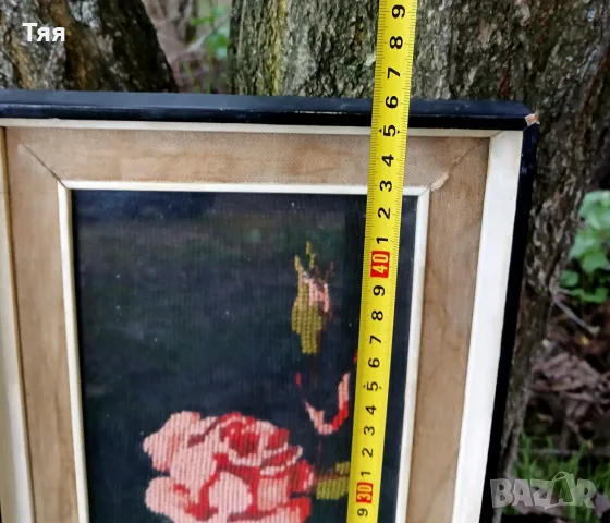 Гоблени с рози, снимка 4 - Гоблени - 48123211