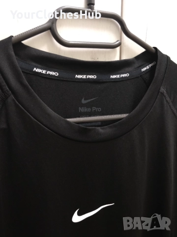 Nike Pro L size Мъжка спортна тениска, снимка 8 - Тениски - 52928451