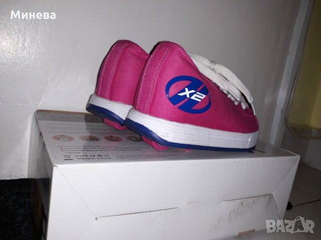Кецове с колелца HEELYS Х2, снимка 7 - Детски маратонки - 31869534