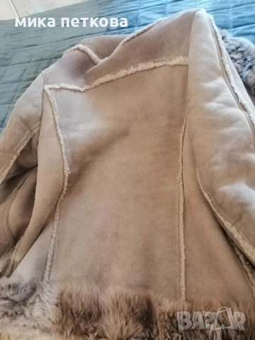Дамско кожухче от агнешка кожа, снимка 3 - Палта, манта - 53104328