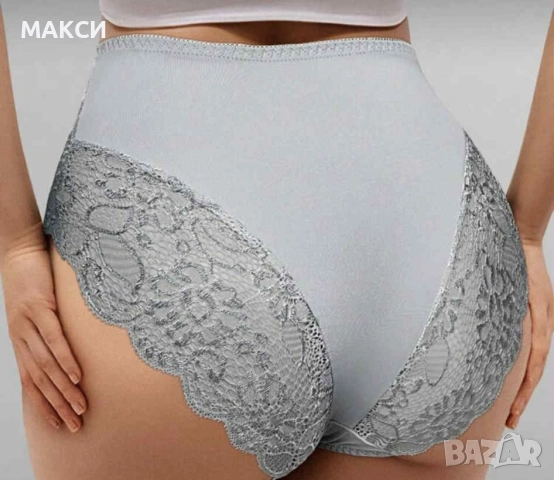 Макси луксозни секси силно еластични и меки бикини с красива дантела в люляково, черно, бананово роз, снимка 5 - Бельо - 51197906