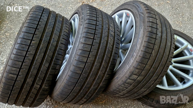 БМВ Е39 17 5х120 лети джанти BMW e36 e38 e39 e60. 235/45/17, снимка 15 - Гуми и джанти - 50573315