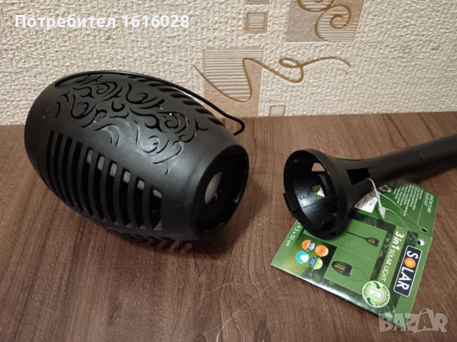 Нова соларна лампа 3 в 1., снимка 8 - Соларни лампи - 44131373