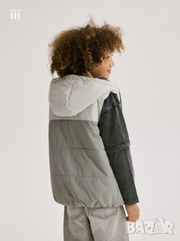 Нов елек с качулка - размер 158/164см - яке за момче - RESERVED, снимка 3 - Детски якета и елеци - 51826692