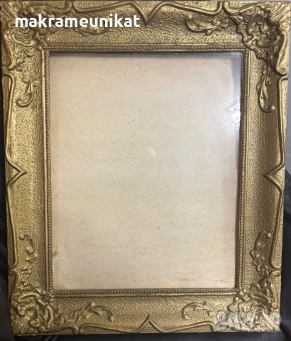 Рамки със стъкло, дървени, красива декорация, за картина, гоблен, огледало, 3 броя