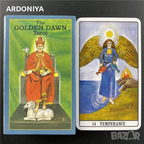 The Golden Dawn Tarot  - карти Таро, снимка 16 - Други игри - 37399061