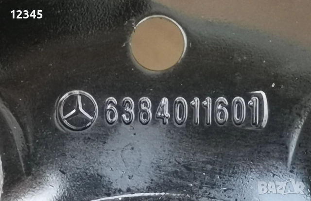 15’’5x112 originalni za mercedes vito/viano + нови зимни гуми 215/65R15C+тасове-№631, снимка 4 - Гуми и джанти - 51842967