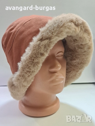 Дамска шапка,капела лукс -219, снимка 2 - Шапки - 52213468