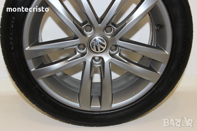Алуминиева джанта VW Golf 7 (2013-2017г.) 5G0 601 025 AE / 5G0601025AE / 17 цола 57.1 5x112, снимка 3 - Гуми и джанти - 43135785