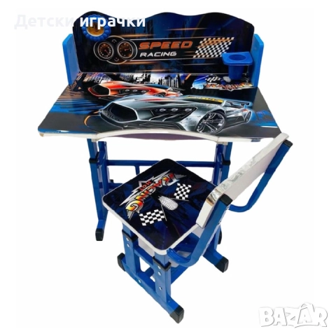 Детско бюро със столче, чин със стол, MDF метал , снимка 8 - Други - 48017567