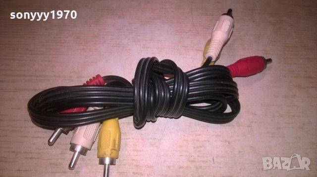 КАБЕЛ 1,5М АУДИО И ВИДЕО-3Х3 ЧИНЧА