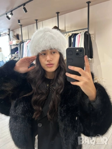 пухено шапки, снимка 2 - Шапки - 52107014