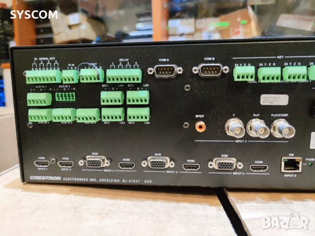 Crestron DMPS3-200-C, снимка 5 - Друга електроника - 52299299