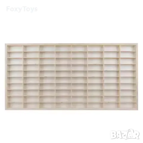 Дървен рафт за коли, 80 отделения,  KRUZZEL 20233, снимка 7 - Коли, камиони, мотори, писти - 47483588