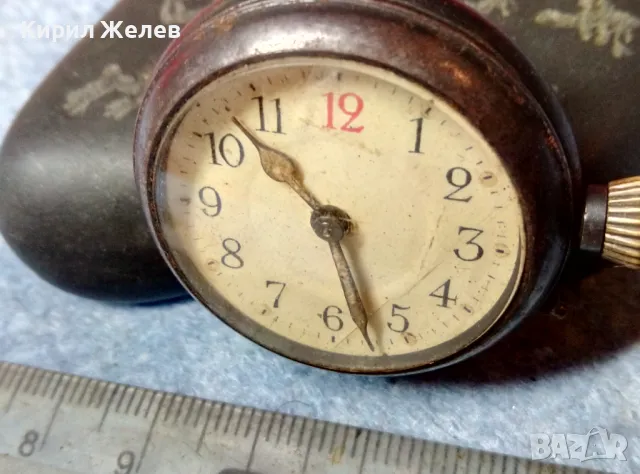 Стар РЯДЪК КОЛЕКЦИОНЕРСКИ МОДЕЛ НЕМСКИ ДЖОБЕН ЧАСОВНИК ПРЕПРАВЕН на РЪЧЕН 47628, снимка 15 - Антикварни и старинни предмети - 48288535