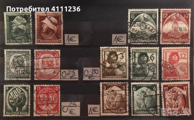 Германия преди 1945год .- цена на всяка снимка! , снимка 3 - Филателия - 53153850